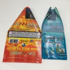Borse d'imballaggio di plastica d'imballaggio di Mylar delle borse dell'involucro delle tasche di CBD della foglia a chiusura lampo piana del tabacco per sigari