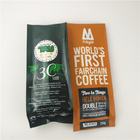 Sacchetti di plastica laterali di Matte Glossy Resealable Coffee Beans della borsa del rinforzo dell'ANIMALE DOMESTICO VMPET