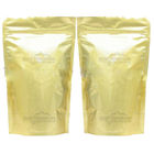 Le borse inferiori quadrate del di alluminio dell'oro hanno stampato il rivestimento opaco per l'imballaggio del caffè