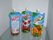 Imballaggio d'imballaggio della bevanda del succo d'arancia degli azzurri del sacchetto di plastica su ordinazione del becco