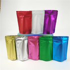 Borse di caffè d'imballaggio su misura di plastica del supporto del sacchetto brillante lucido su