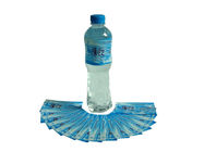Manica degli strizzacervelli della bottiglia della bevanda dell'acqua minerale che stampa calore blu