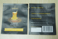 piccole bustine di tè d'imballaggio 10g/sacchetto istantaneo del tè di rivestimento di Matt nel nero