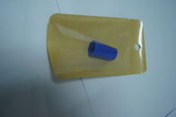 Sacchi di carta su misura d'imballaggio del commestibile del biscotto con la parte anteriore della chiusura lampo chiara