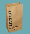 I sacchi di carta su misura del sacco di carta del mestiere per portano via gli alimenti a rapida preparazione/pane/sacchetto della spesa