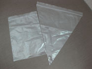 Borsa di plastica di forma del triangolo della borsa del risparmiatore della pizza, pianura/chiara borsa della guarnizione della presa