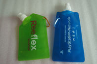 Borsa flessibile verde blu per il sacchetto plastica/liquido per liquido con il logo della stampa