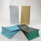 Matte Clear Mylar Aluminum Foil insacca la borsa dell'imballaggio del fondo piatto di 100g 250g 500g
