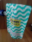L'imballaggio impermeabile riutilizzabile del sacchetto del becco sta sul sacchetto a chiusura lampo degli alimenti per bambini con il becco