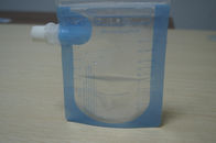 La doppia chiusura lampo trasparente riutilizzabile BPA libera il sacchetto del becco dell'alimento