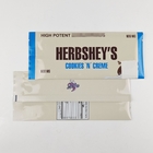 La chiusura lampo stampata su ordinazione di Mylar insacca le borse d'imballaggio del cioccolato a prova d'umidità