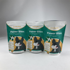 Sacchi di carta risigillabili su misura riciclati di Brown Kraft dell'alimento per animali domestici dei sacchetti del supporto su
