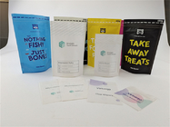 Bio- supporto stampato su ordinazione variopinto riutilizzabile dell'alimento per animali domestici della borsa di carta kraft sul sacchetto