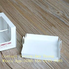 Scatola di carta dell'esposizione bianca del regalo 350g per cioccolato che imballa con la finestra