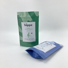 Tasse di carta kraft marrone PLA di qualità alimentare per animali domestici dolcetti alimentari biscotti imballaggi commestibili con serratura Mylar Bag