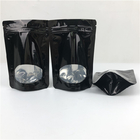 Spessore personalizzato ingrosso riciclabile stand up zip lock sigillo termico sacchetti di plastica per imballaggi alimentari con finestra