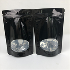 Spessore personalizzato ingrosso riciclabile stand up zip lock sigillo termico sacchetti di plastica per imballaggi alimentari con finestra