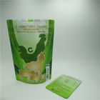 Sacchetti di plastica risigillabili che imballano, borsa dell'alimento per animali domestici della chiusura lampo per il supplemento animale