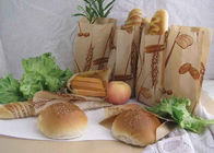Oilproof sta sui sacchi di carta su misura Kraft per pane/hamburger con il logo