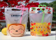 L'imballaggio livellato dei sacchetti di plastica di sicurezza alimentare corrisponde su a latte/a tè/a succo