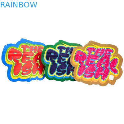 3.5g 7g 14g Ziplock Mylar Bag Aluminium a prova di bambini per biscotti