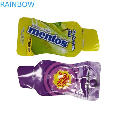 Busta in Mylar Olografica Stampata Personalizzata  Imballaggio Biodegradabile Richiudibile per Sacchetti di Snack Alimentari