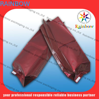 Bustine di tè laterali su misura del rinforzo che imballano con la stampa lucida