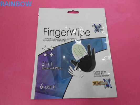 Borsa d'imballaggio cosmetica non dell'ANIMALE DOMESTICO/AL/PE di perdita con il foro di caduta per il fazzoletto per il trucco