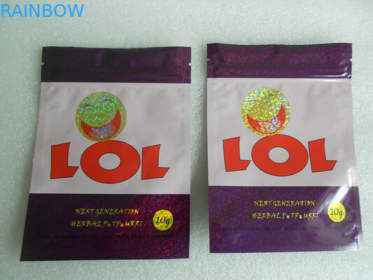 ANIMALE DOMESTICO su ordinazione/VMPET/PE imballaggio di erbe di incenso di 100 micron