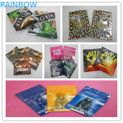 120 mic stanno sull'imballaggio della borsa della stagnola alla moda con la chiusura lampo