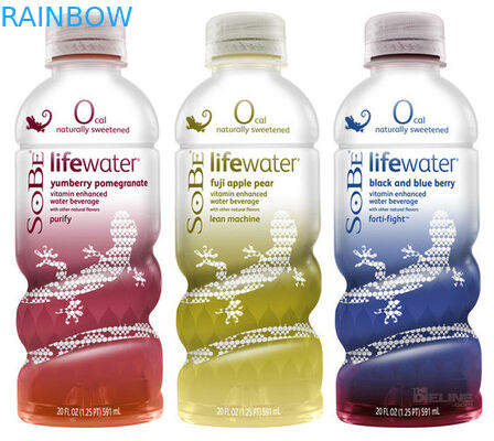 La manica degli strizzacervelli del PVC identifica CMRK/stampa di Pantone per il succo di frutta