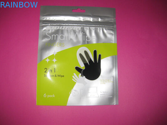 Sacchetto amichevole del di alluminio di Eco che imballa con la serratura dello zip per il fagiolo