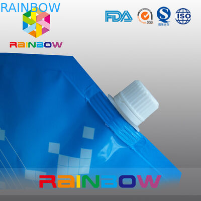 la prova dell'acqua 3L trasparente o la stampa sta sulla borsa liquida della bottiglia del sacchetto del becco