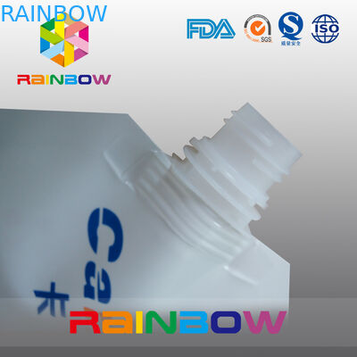 la prova dell'acqua 3L trasparente o la stampa sta sulla borsa liquida della bottiglia del sacchetto del becco