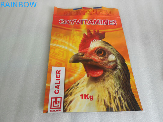 Petrolio-Resistenza della borsa dell'alimento per animali domestici impermeabile dell'ANIMALE DOMESTICO/AL/PE per il pollo