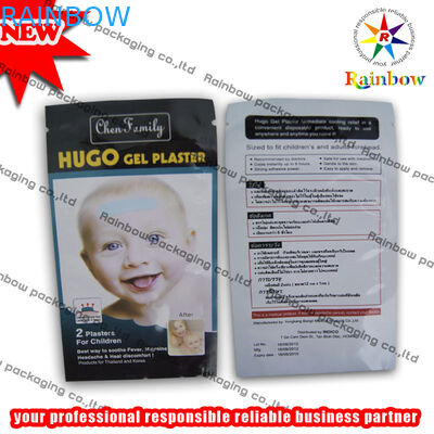 La stagnola sta su a prova d'umidità a chiusura lampo della stagnola riciclato sacchetti per alimento