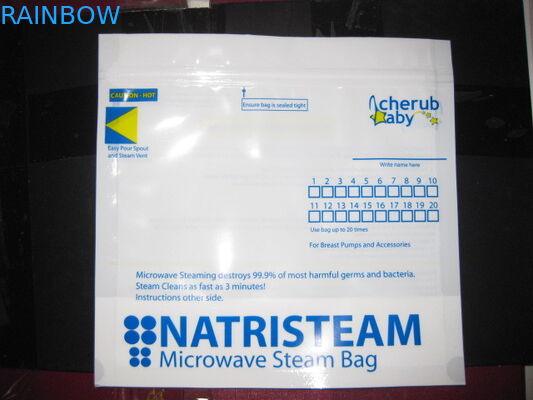 L'alimento ad alta temperatura della chiusura sottovuoto insacca i 100 - 120 micron Microwaveable