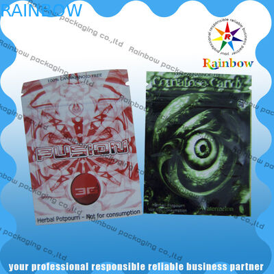 Sacchetti di plastica del di alluminio che imballano con il Tre-side sigillato