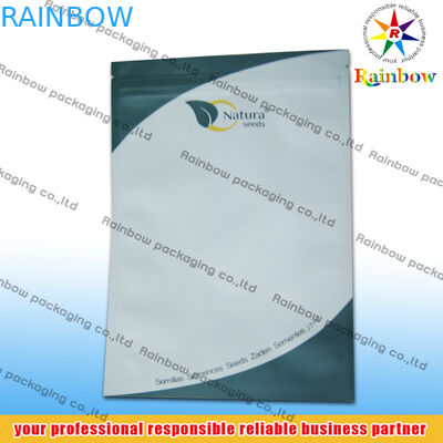L'abitudine ha stampato le bustine di tè a chiusura lampo che imballano il di alluminio sigillato lato