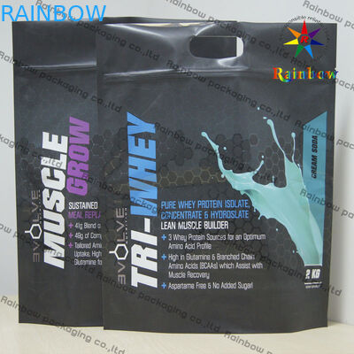 Di alluminio stia sulla borsa d'imballaggio del sacchetto della stagnola con la chiusura lampo per il giocattolo