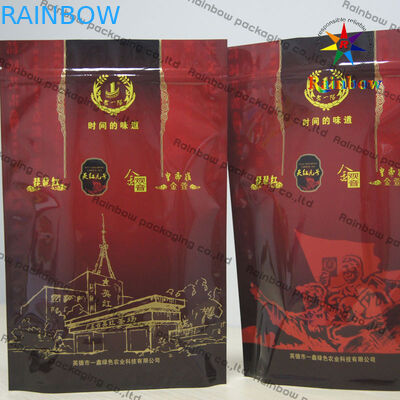 Di alluminio stia sulla borsa d'imballaggio del sacchetto della stagnola con la chiusura lampo per il giocattolo