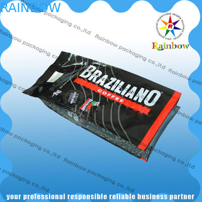 Variopinto materiale dell'ANIMALE DOMESTICO/AL/PE sta sul sacchetto del tè che imballa con il rinforzo laterale