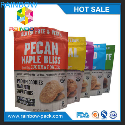 l'umidità su ordinazione della stagnola permeabile sta sulla borsa finita opaca dei biscotti