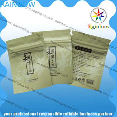 Il caffè su ordinazione sta su insacca il peso leggero variopinto di stampa con la chiusura lampo