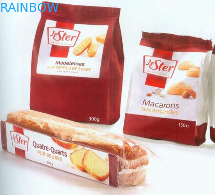 Guarnizione multipla su misura riciclata della presa dei sacchi di carta per l'imballaggio di pane