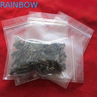 Sacchetto trasparente laminato che imballa, borsa d'imballaggio della stagnola della stagnola della chiusura lampo