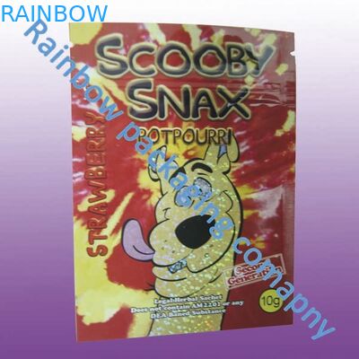 Incenso di erbe a chiusura lampo che imballa, sacchetti di plastica variopinti su misura dello zip di stampa