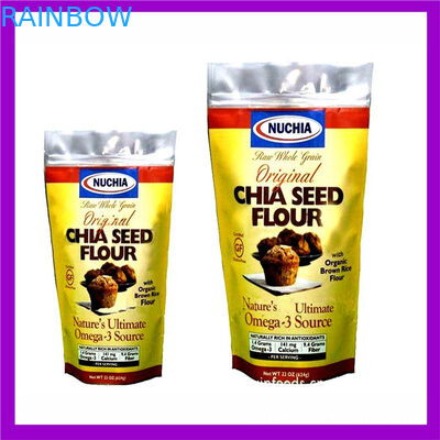 Zipper il sacchetto che imballa, riso a chiusura lampo/sacchetto d'imballaggio della stagnola del tè