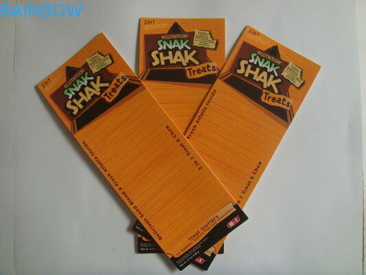 Carta attraente della bolla che imballa la carta kraft da 250 grammi con l'euro foro di caduta