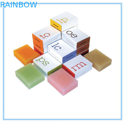 Contenitore che imballa, contenitore d'imballaggio di carta da stampa di Cusomized di sapone fatto a mano